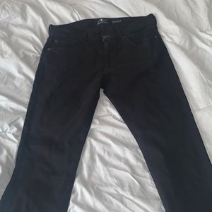 Black 7 for All ManKind jeans Size 34 Mens